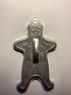 Ginger Bread Man Aluminum Cookie Cutter Christmas