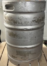 1/2  BARREL STAINLESS STEEL BEER KEG -15.5  GALLON MOONSHINE STILL-SANKEY