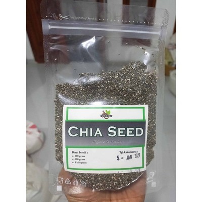 Chiasamen 100g Premium Whole Natural Superfood Clean Verpackt