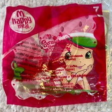 Strawberry Shortcake Notebook W/ Stamper McDonald's Happy Meal Toy 2009 Sealed