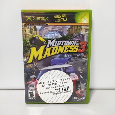 Microsoft Original OG Xbox Game - Midtown Madness 3 CIB