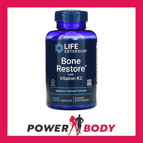 Life Extension - Bone Restore with Vitamin K2 - 120 caps