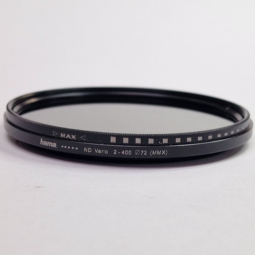 Hama 72mm Grey Vario ND2-400 Glass Filter With Case & Instructions - Picture 6 of 8