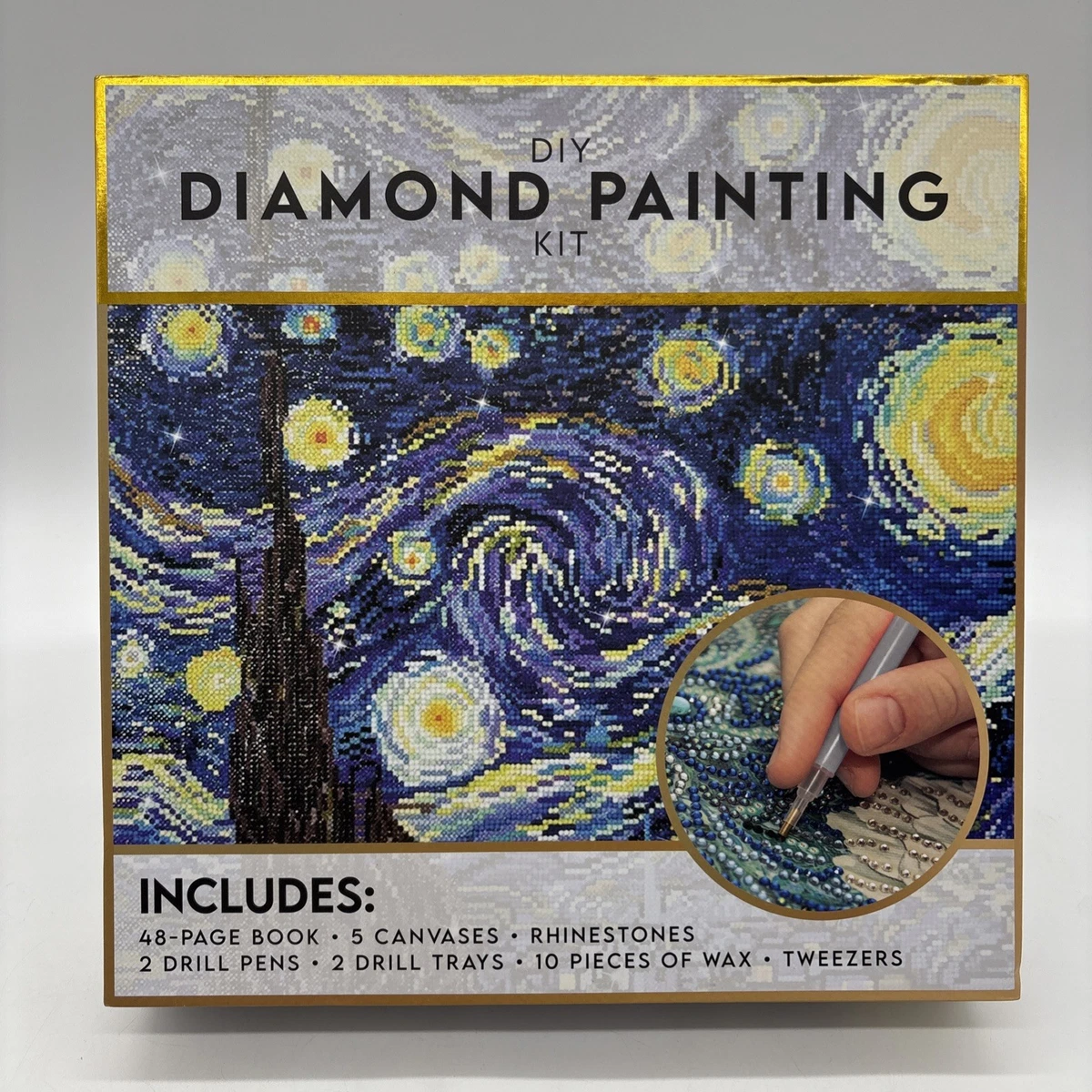 钻石画风景和海景装裱照片十字绣工具包| eBay