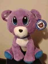 A&A Global Industries Inc. Claw Machine Prize Purple Bear Plush Stuffed Animal 