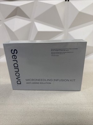 SEALED Seranova Microneedling Infusion Kit Anti-Aging Solution, 3 Month Supply