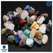 5 Lbs Rough Rocks for Tumbling Mix 1-2 Inch 60 Natural Stones for Polishing