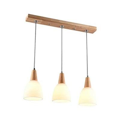 Hängelampe aus Holz BAYHT max. 40 W 3 x E27