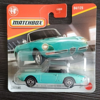 Matchbox ´67 Alfa Romeo Duetto 2026 türkis Spyder Spider Roadster 04/125 OVP