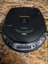 Vintage 1994 Panasonic MASH XBS SL-S170 Portable CD Player- Tested  Working