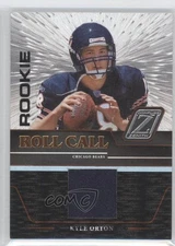 2005 Donruss Zenith Rookie Roll Call Jerseys Kyle Orton #RC-14 RC