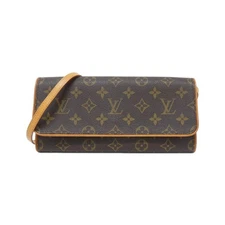Authentic LOUIS VUITTON Monogram Pochette twin GM M51852 Shoulder bag  #230-0...