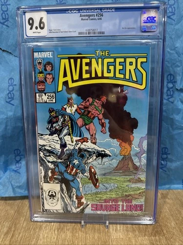 AVENGERS 256  Graded Comic Cgc 9.6 Ka-zar Hercules