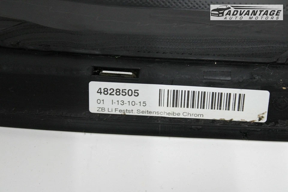 BMW 328I GT XDRIVE F34 2014-2016 cuarto trasero izquierdo ventana cristal OEM Foto 3 de 4