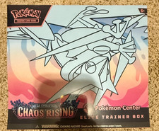 Pokémon TCG Chaos Rising Pokémon Center Elite Trainer Box Sealed ETB