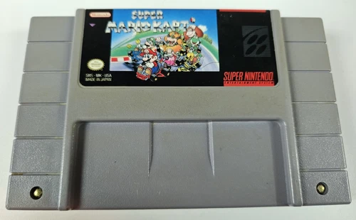 Super Mario Kart Super Nintendo SNES Authentic Tested And Working Cartridge Only