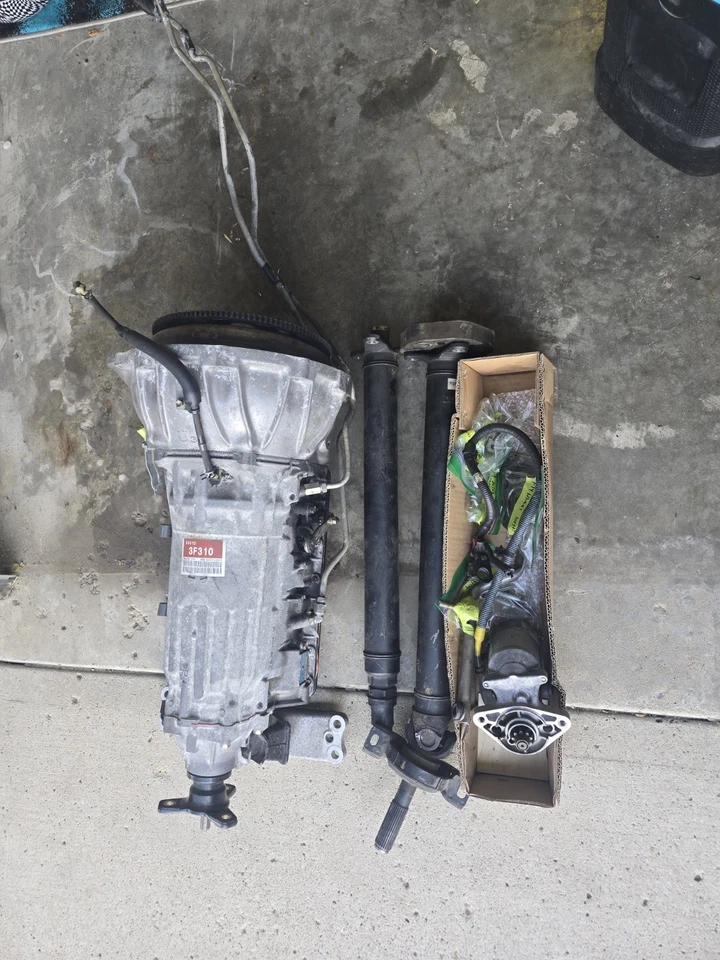 TOYOTA ARISTO SUPRA VVTI TWIN TURBO GEARBOX 2000-2005. DRIVE SHAFT & STARTER. - Image 3 of 4