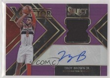 2019 Select X-Factor Memorabilia Signatures Purple 53/99 Troy Brown Jr Auto zm0