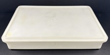 Vintage Tupperware 290-2 Rectangular Container w/ Lid 13" x 9" x 2.5  Free Ship