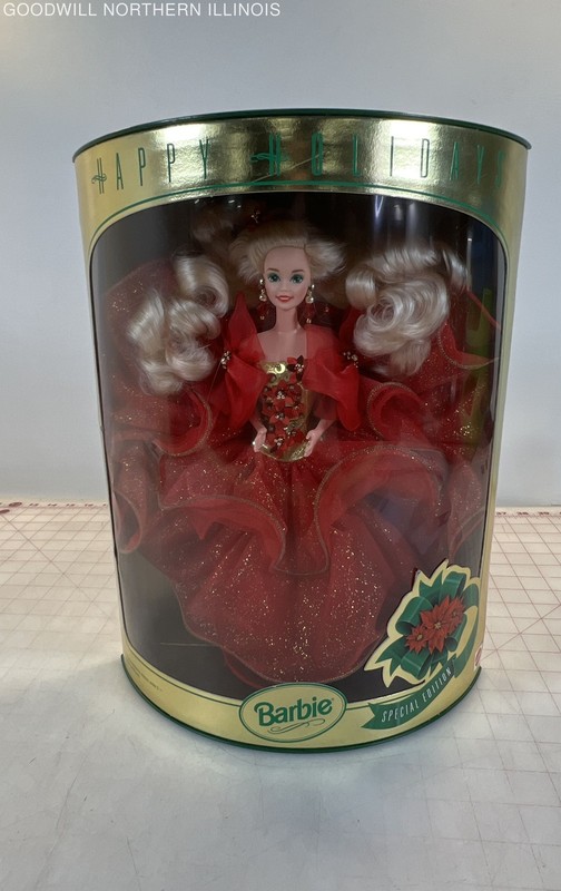 NISB Vintage 1993 Happy Holidays Special Edition Barbie Doll
