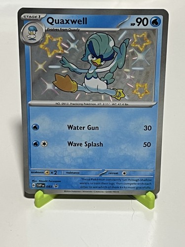 Pokemon Quaxwell 083 Scarlet & Violet Black Star Promo NM Condition