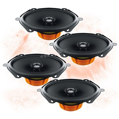 HERTZ Front/Heck Oval Auto Lautsprecher Komplett-SET für MAZDA (#147)