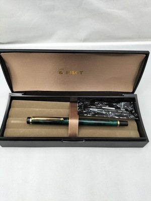 Pilot Glance Green Marble Fountain Pen