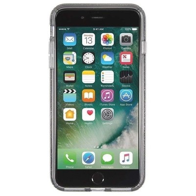Speck Presidio Clear + Glitter Cell Phone Case for iPhone 8 plus & 7 Plus