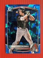 2025 Bowman Chrome Sapphire Edition Prospects Slade Caldwell #BCP-21 (RC)