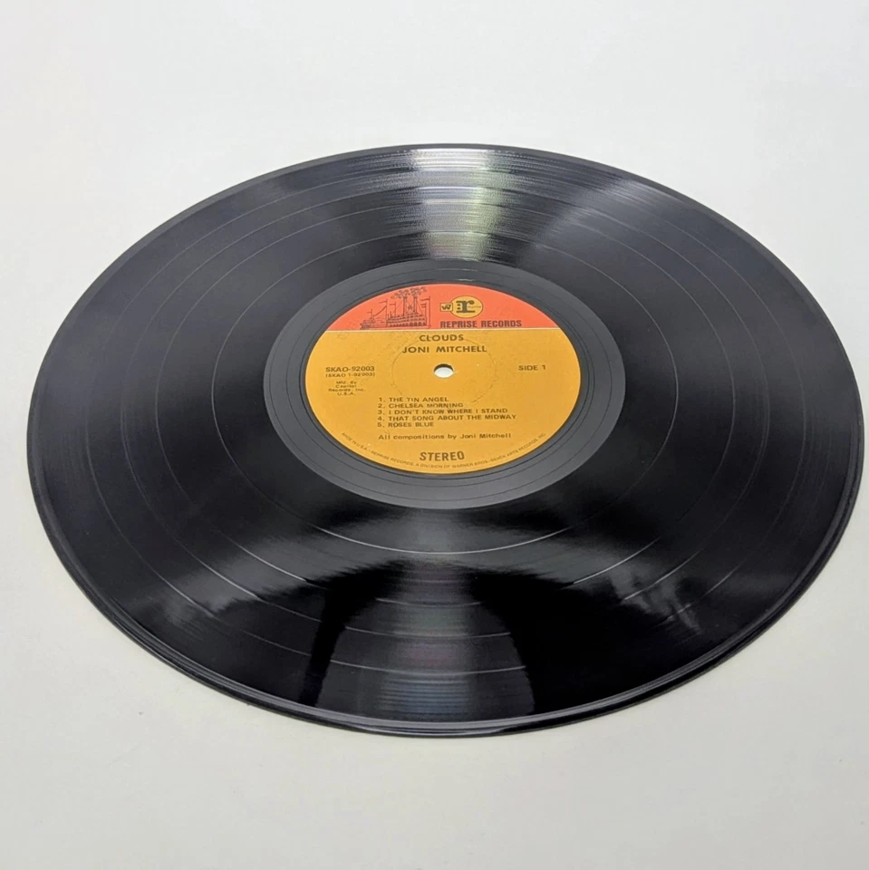 Joni Mitchell – Clouds 1969 Reprise RS 6341 Jacket NM Vinyl NM- Foto 3 de 4