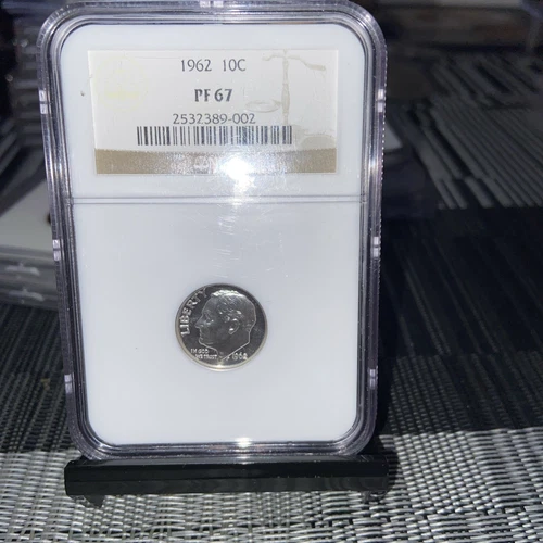 1962 NGC PF67 Roosevelt Silver Dime 10c