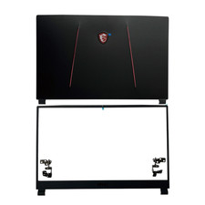 New For MSI GE75 GP75 GR75 Raider MS-17E1 MS-17E2 LCD Back Cover Bezel Hinges US