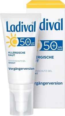 Ladival Allergische Haut Sonnenschutz Gel Gesicht LSF 50+ sehr hoch, 50 ml 