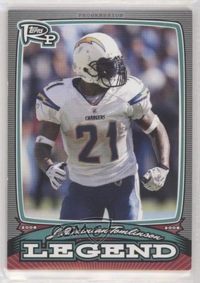 2008 Topps Rookie Progression Legends LaDainian Tomlinson #PL-LT HOF 7bf