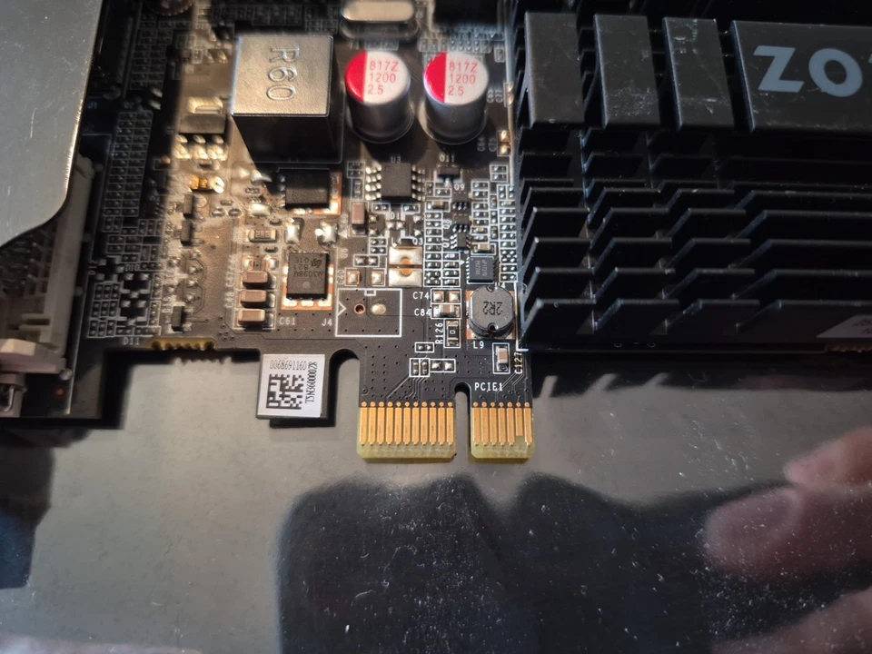 Zotac Nvidia Geforce GT 710 1GB Pci-e x1 Graphics Card Nas/server GPU - Image 2 of 4