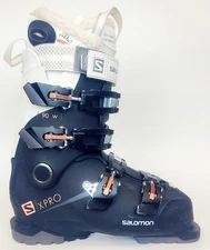 Used $700 Women's Salomon S/xPro 90 W Heated Ski Boots Sizes 4 5 6 7 8 9