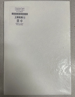 CA99501-0012 - Fujitsu/Ricoh 8.25x11.75 Inch Cloth Cleaning Sheets (10pk)