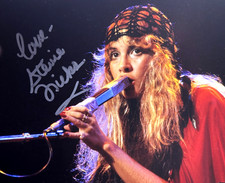STEVIE NICKS Signed (Fleetwood Mac) 8x10" Authentic Original Autograph + COA