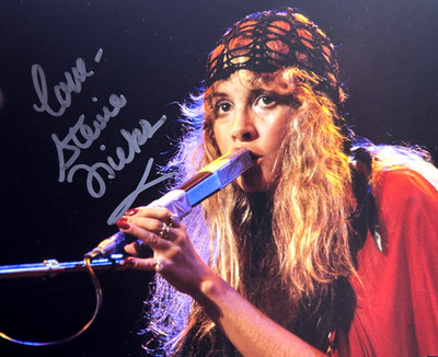 STEVIE NICKS Signed (Fleetwood Mac) 8x10'' Authentic Original Autograph + COA