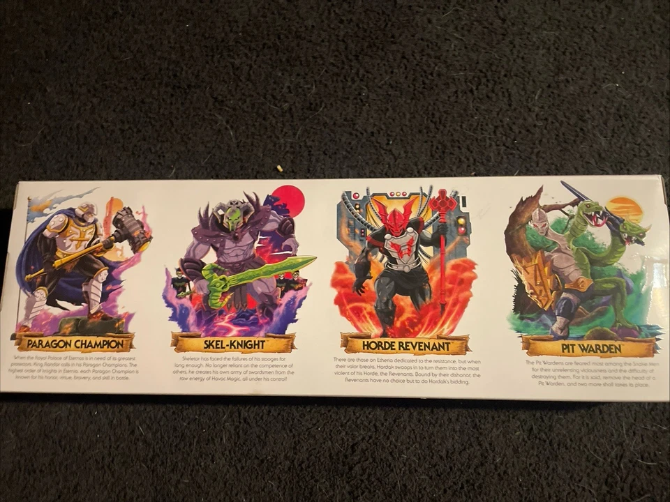 Masters of the Universe Origins Battle for Eternia paquete de 4 *exclusivo* MOTU Foto 3 de 3