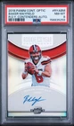 2018 CONTENDERS OPTIC ROOKIE OF THE YEAR CONTENDERS AUTO BAKER MAYFIELD RC PSA 8