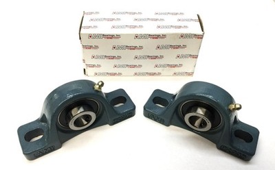 AMI Pillow Block Bearing Assembly UCP203 (UC203/UC204) [Lot of 2] NOS
