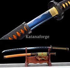 9260 Spring Steel Tachi Katana Japanese Samurai Sword for Battle Full Tang