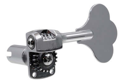 Allparts TK-7567 Single Lightweight Wide Post Bass Key - Chrome, Bass side