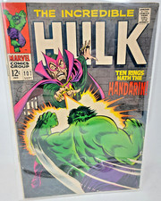 INCREDIBLE HULK #107 1968 Marvel 6.5 Marie Severin Cover Art Mandarin App *1