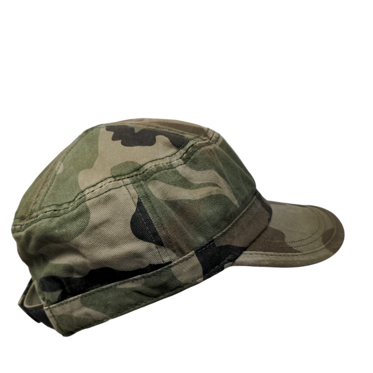 US.Army camouflage HAT ☆未使用 US Army Military Woodland Camouflage Pattern Cap Class 1
