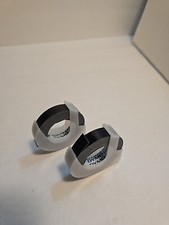 2 Rolls Vintage Dymo Labeling Tape Roll Cartridge 3/8" x 144" Gloss Black