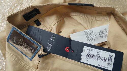 Armani Jeans J18 women's chinos - Slim Fit, Comfort Fabric, Sateen Look |  eBay