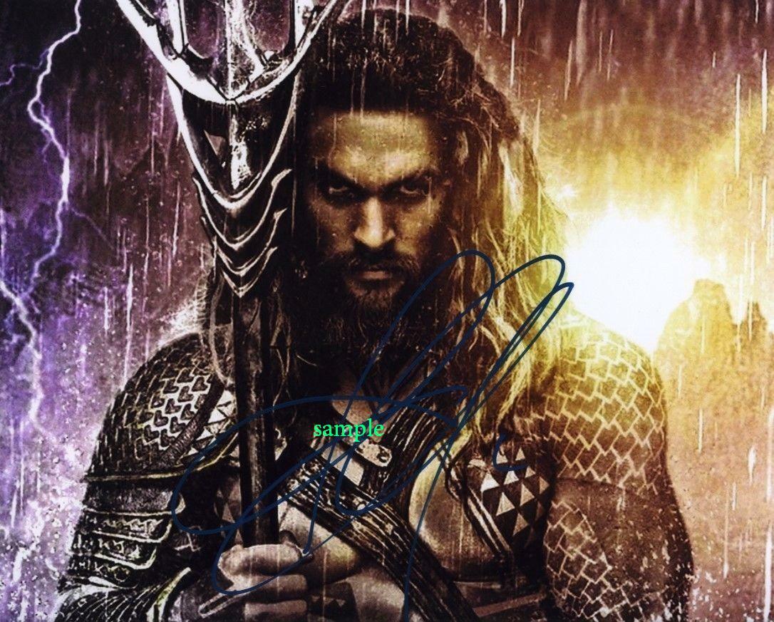 JASON MOMOA #1 SIGNED AUTOGRAPHED 8X10 REPRINT PHOTO MAN CAVE
