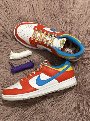 Nike dunk low X Lebron James  X Fruity pebbles  US10/EU44